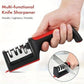 Knife Sharpener Tool - Super Bowl Prep Edge Maintenance for Slicing Meats & Vegetables